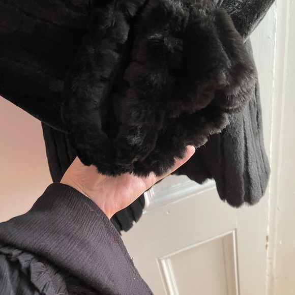 Nwt New Faux Mink Fur Coat - Picture 6 of 11